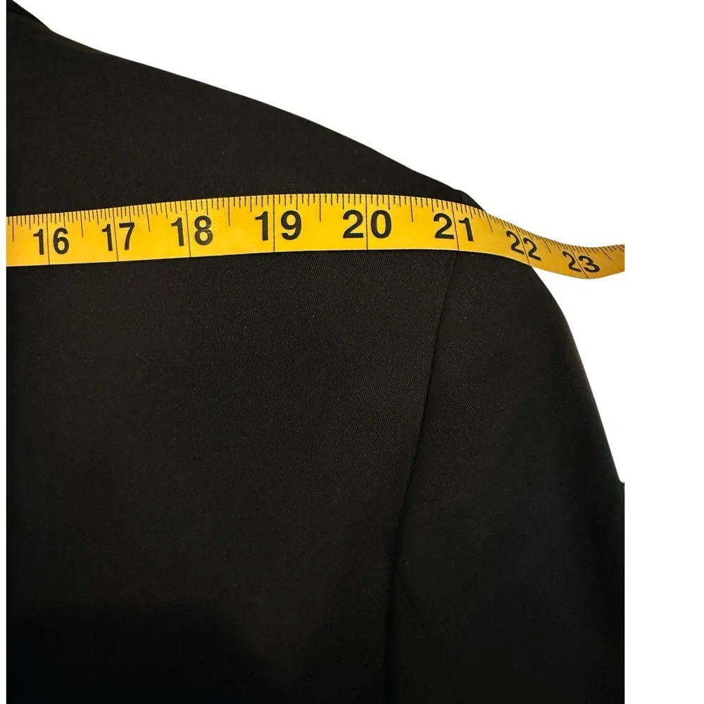 Vittorio St. Angelo Mens Black Shawl Lapel Tuxedo Suit 2pc Set 40R‎ Pleated Pant